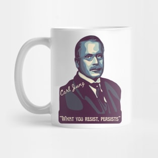 Carl Jung Portrait and Quote Mug